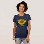 T-shirt Tournesol et coccinelle (Devant entier)
