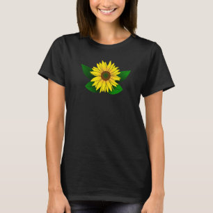 T-shirt Tournesol Fleur de tournesol jaune Fleur de tourne