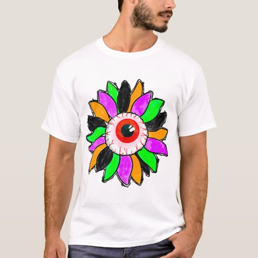 T-shirt Tournesol Halloween (Devant)