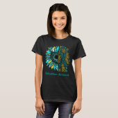 T-shirt Tournesol I Am Storm Scleroderma Sensibilisation (Devant entier)