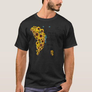 T-shirt Tournesol Ils ont murmuré à elle plus forte que St