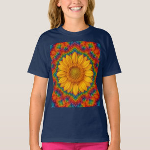 T-shirt Tournesol Kaléidoscope