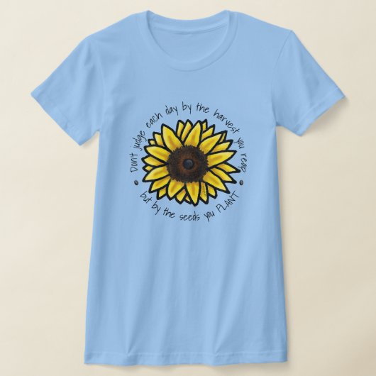 T-shirt tournesol KiniArt (Poser)