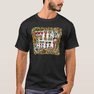 T-shirt Tournesol léopard Enfant sauvage Cuir de vache occ