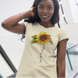 T-shirt Tournesol Mignon Tu Es Mon Soleil Saint-Valentin