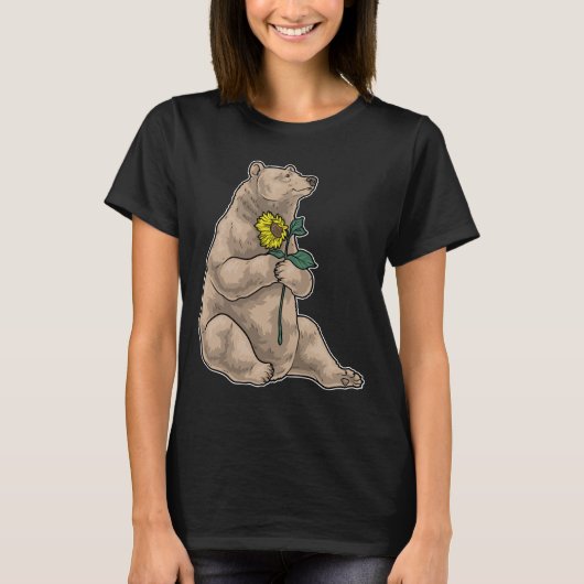 T-shirt Tournesol ours (Devant)