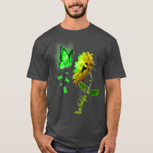 T-shirt Tournesol papillon non Hodgkin Lymphoma