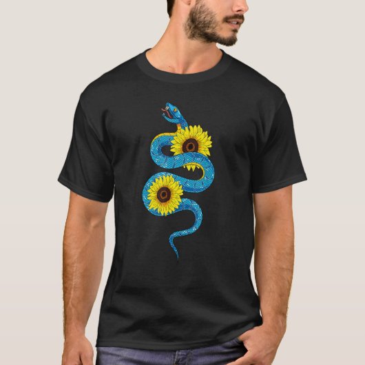 T-shirt Tournesol Reptile Keeper Predator Animal Animal Sn (Devant)