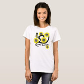 T-shirt Tournesol Sauvez les abeilles tee (Devant entier)