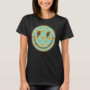 T-shirt Tournesol Super Smile Face Bolt Retro