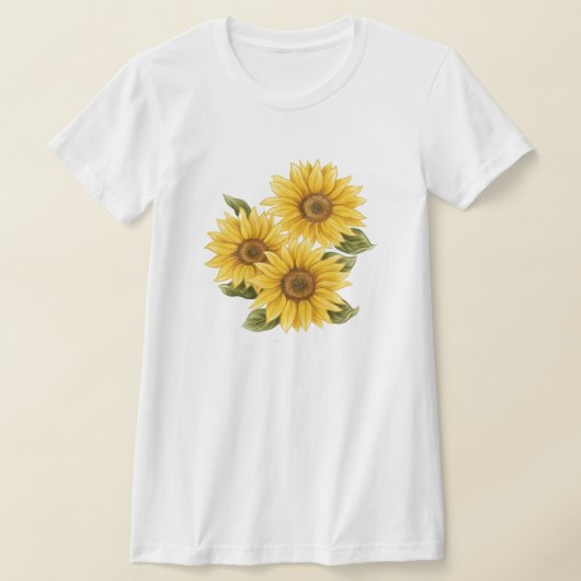 T-shirt tournesol vintage (Poser)