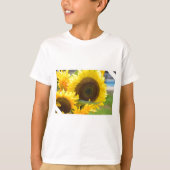 T-shirt Tournesols en fleur (Devant)