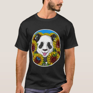 T-shirt Tournesols Panda Bear