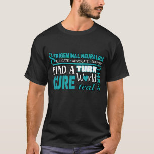 T-shirt Tournez le monde Turquoise...TN