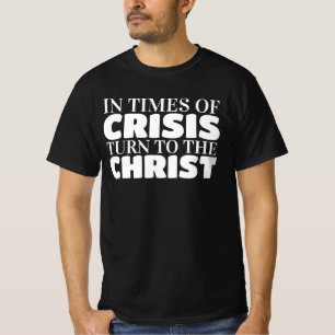 T-shirt Tournez vers Jésus Christ notre seigneur et sauveu