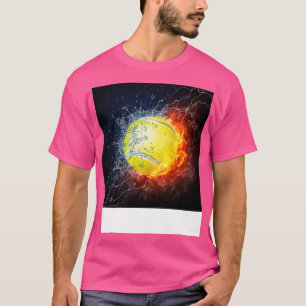 T-shirt Tournoi de l'équipe entraîneur du joueur de tennis