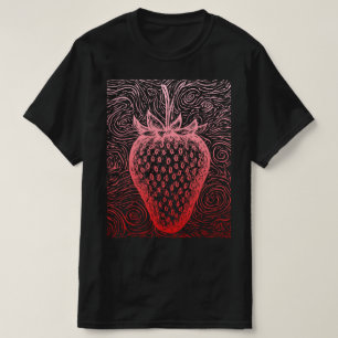 T-shirt tournures de fraise