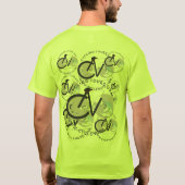 T-shirt Tours CycleNuts (Dos)