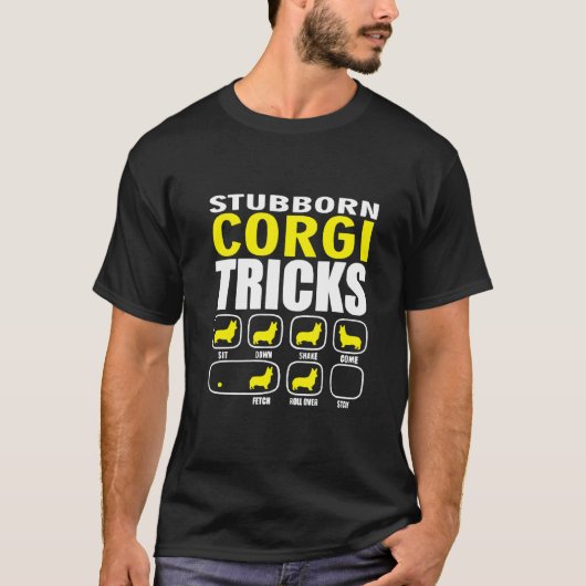 T-shirt Tours de Corgi Têtu (Devant)