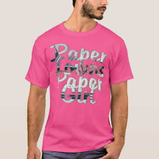 T-shirt Tours en papier Papier Girl