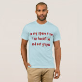 T-shirt Tours et casse-croûte (Devant entier)
