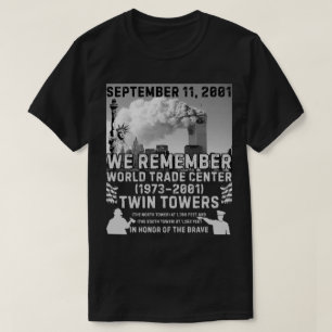 T-shirt Tours jumelles 9/11