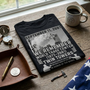 T-shirt Tours jumelles 9/11