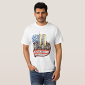 T-shirt Tours jumelles 9/11 (Devant entier)