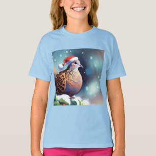 T-shirt Tourterelle de Noël Dove 2