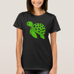 T-shirt Tourterelle verte Océan Reptiles marins Animal