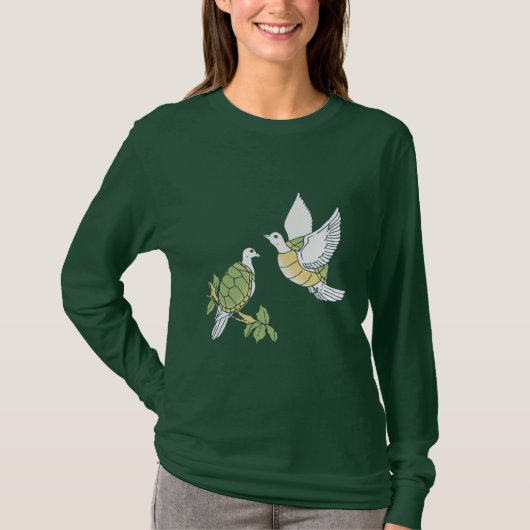 T-shirt Tourterelles (Devant)