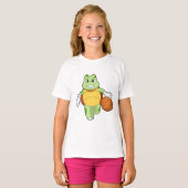 T-shirt Tourtle as basketball player with basketball.PNG (Devant entier)