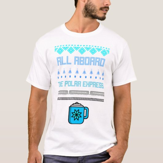 T-shirt Tous à bord de l'express (Devant)