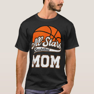 T-shirt Tous Basketball Maman Of The Birthday Boy Baller 1