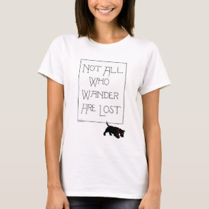 T-shirt Tous ceux qui errent... Les Scotties aussi !