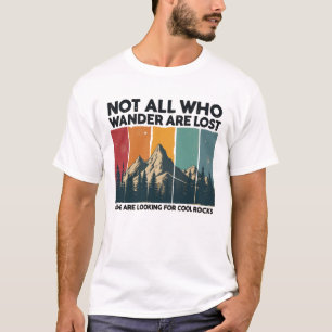 T-shirt Tous Ceux Qui Se Promènent Ne Sont Pas Perdus Cert