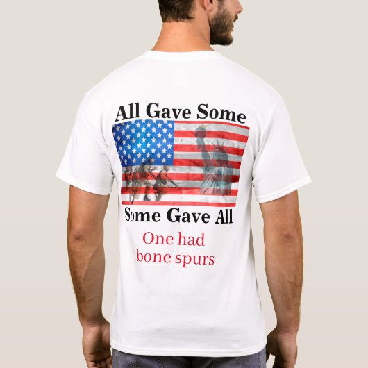 T-shirt Tous En Ont Donné, Certains En Ont Donné Tous (Dos)