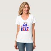 T-shirt Tous les bébés américains (Devant entier)