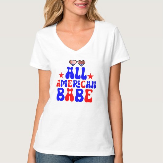 T-shirt Tous les bébés américains (Devant)