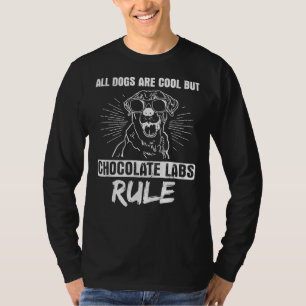 T-shirt Tous les chiens Cool, mais les laboratoires de cho