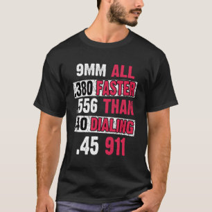 T-shirt Tous Les Droits De Propriétaire D'Un Arme À Foutre