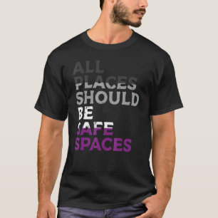T-shirt Tous Les Espaces Devraient Être Des Espaces Sûrs A