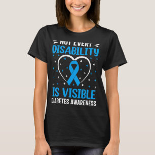 T-shirt Tous Les Handicapés Ne Sont Pas Visibles Sensibili