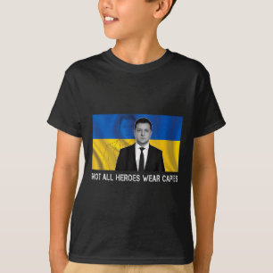 T-shirt Tous les héros ne portent pas de capes Soutenez l'