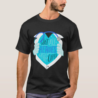 T-shirt Tous les héros ne portent pas de capuchons