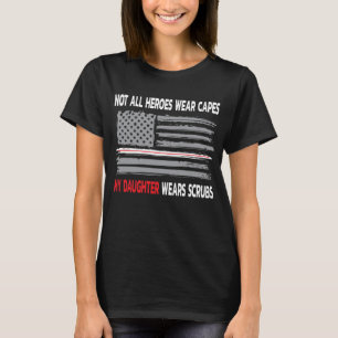 T-shirt Tous les héros ne portent pas de capuchons ma fil