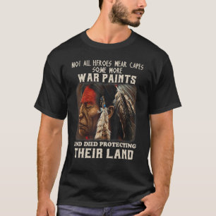 T-shirt Tous Les Héros Ne Portent Pas Des Captures De Pein