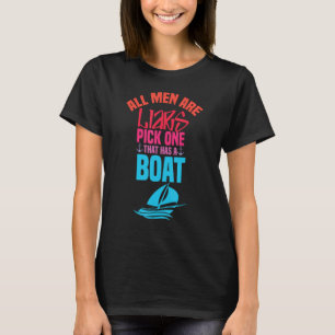 T-shirt Tous Les Hommes Sont Des Menteurs Choisir Un Qui A