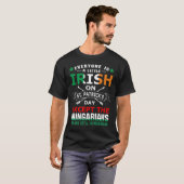 T-shirt Tous les Hongrois d'Irlande Saint Patrick Day T-sh (Devant entier)