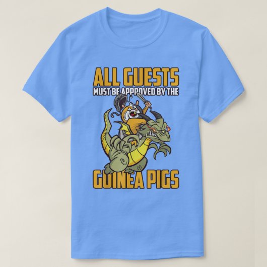 T-shirt Tous les invités doivent être approuvés par les Co (Design devant)